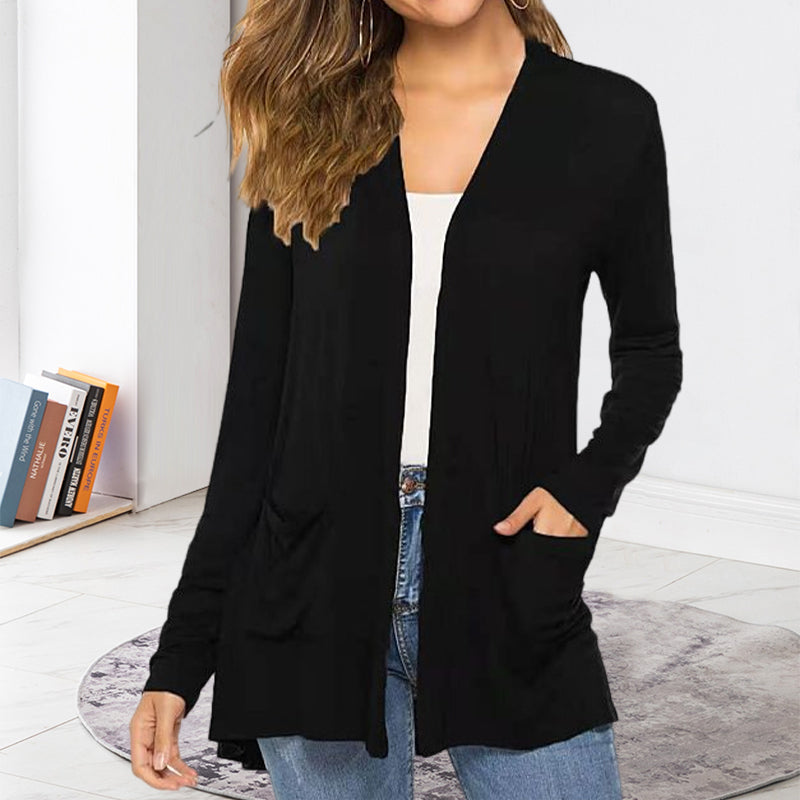 Women's Casual Summer Open Front Cardigan