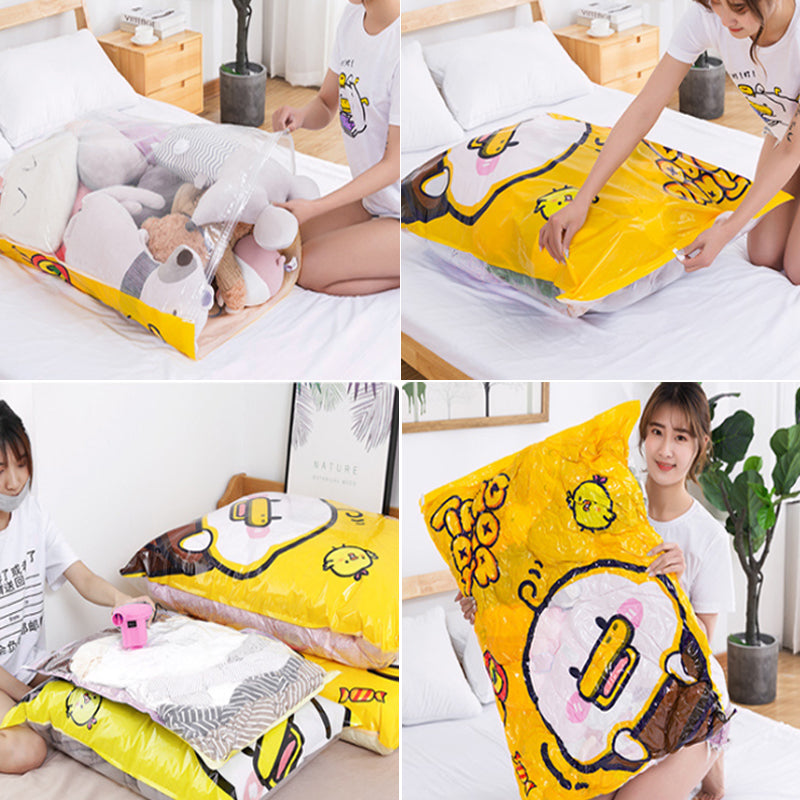 Electric Evacuated Vacuum Compression Bag with Pumps