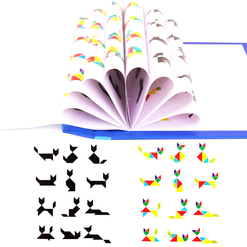 Advanced Magnetic Tangram For Kids