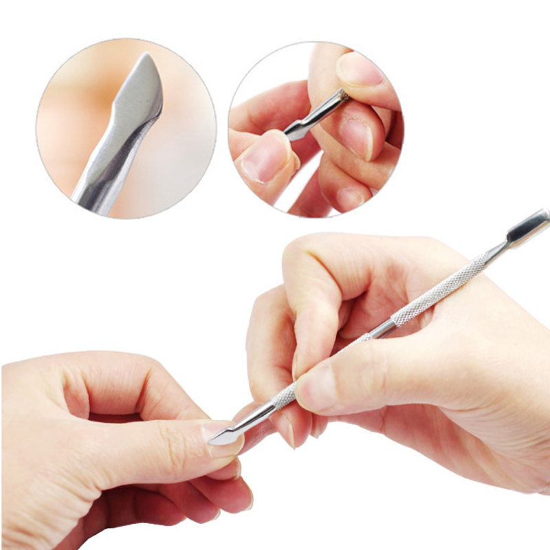 Stainless Steel Double-Ended Dead Skin Pusher