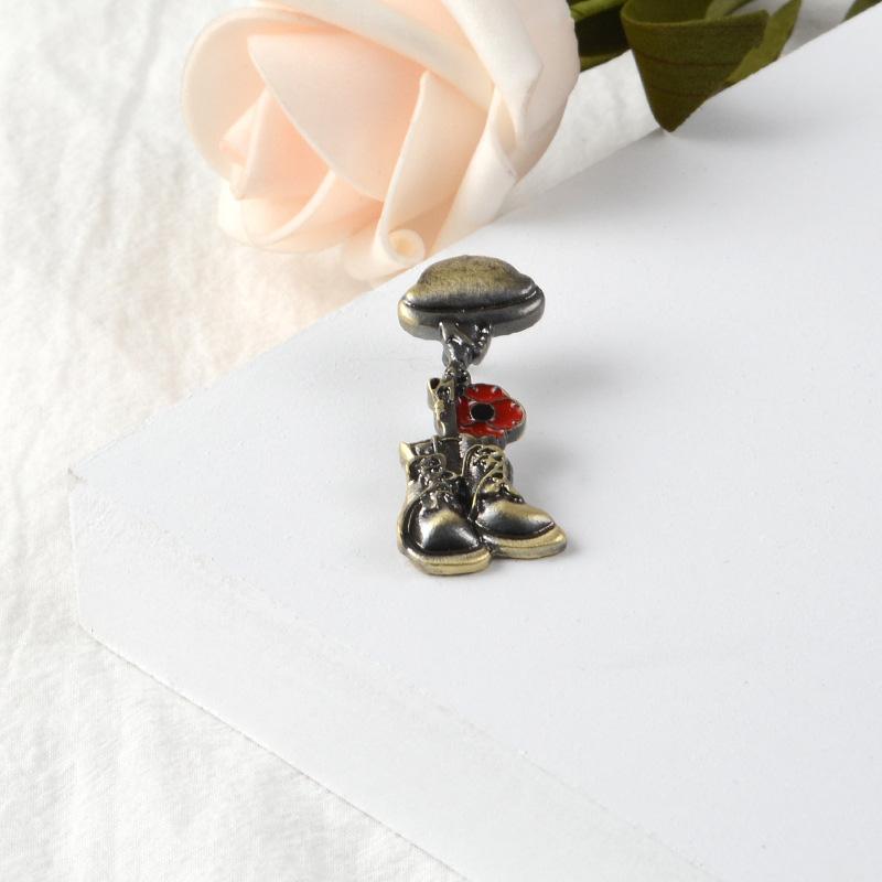 Never Forget Remembrance Brooch