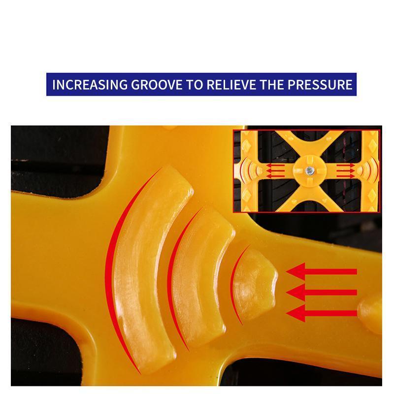 Anti-Skid Emergency Snow Tire Chains