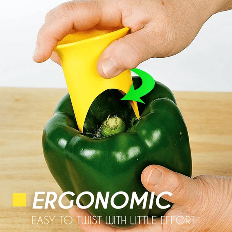Multi-Functional Pepper Corer