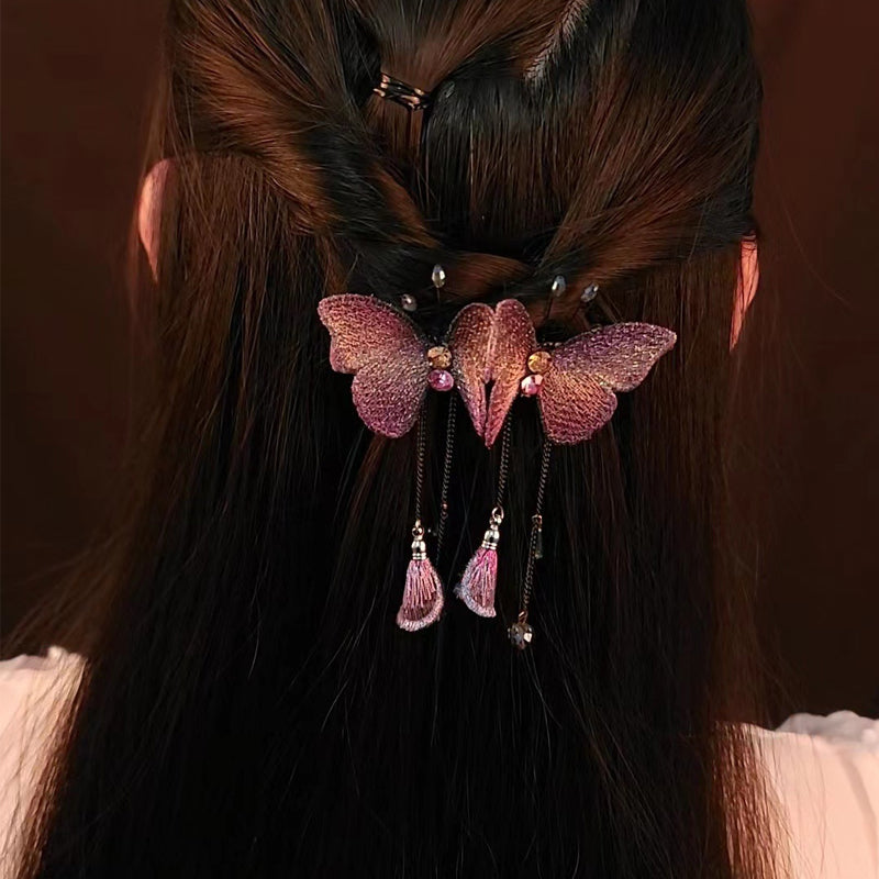 Dream Fringe Butterfly Hair Clip