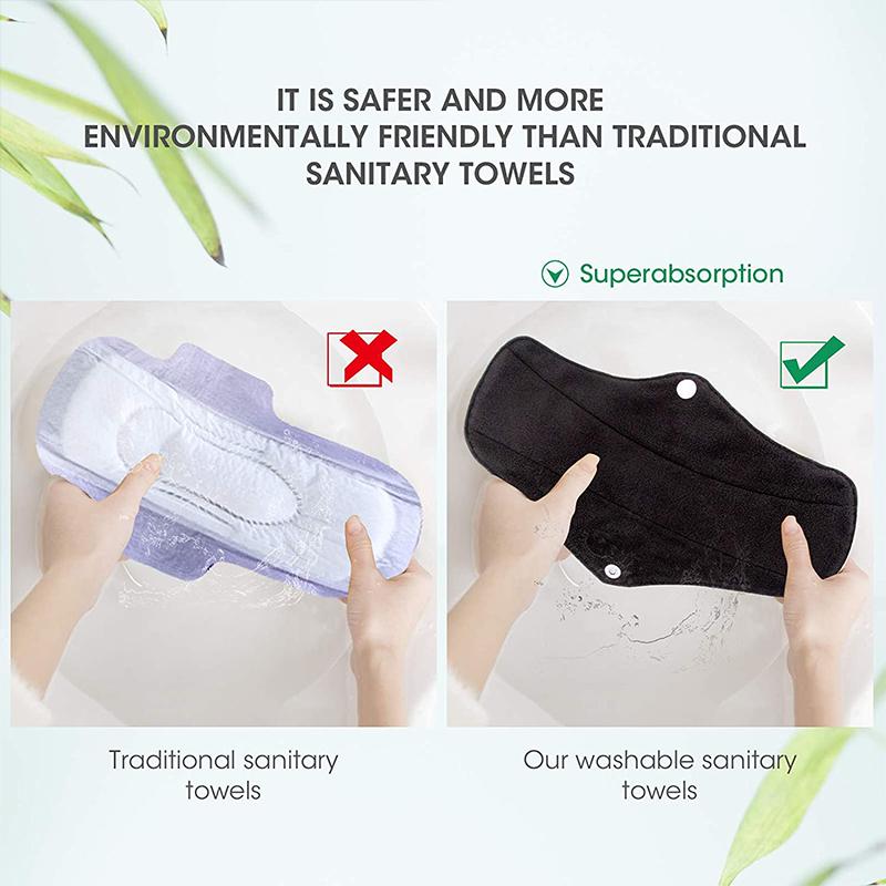 Reusable Washable Sanitary Towels Pads