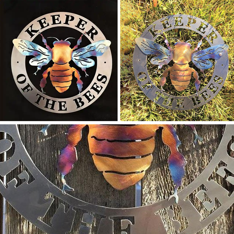 Keeper of the Bees Metal Art