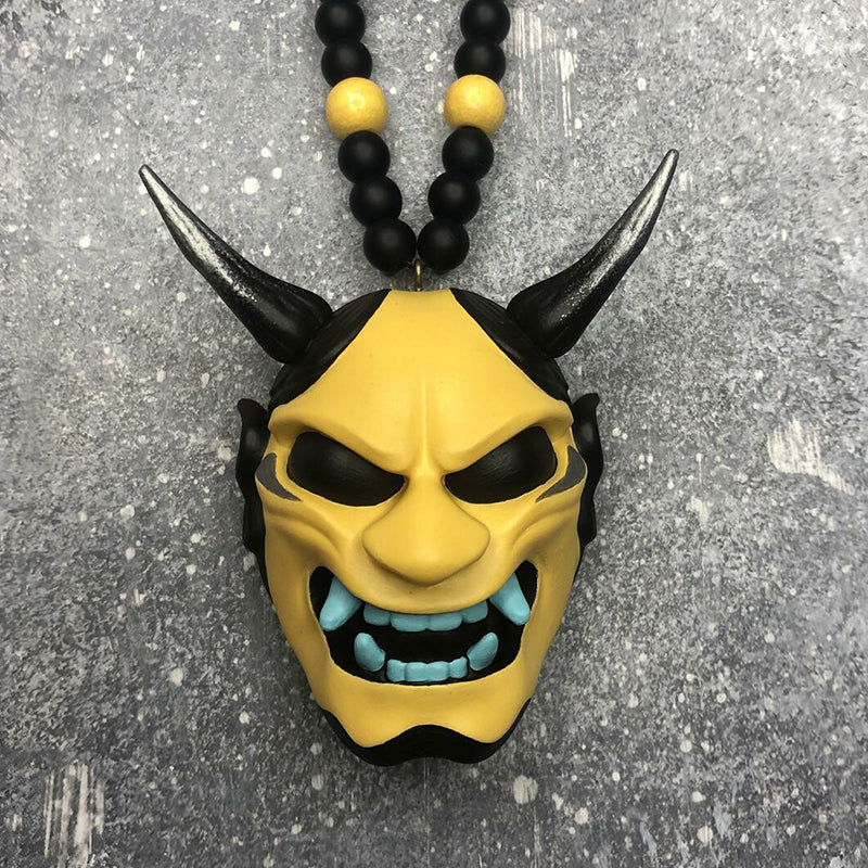 PRE SALE>>Japanese Oni Mask Car Rear Veiw Mirror Ornament