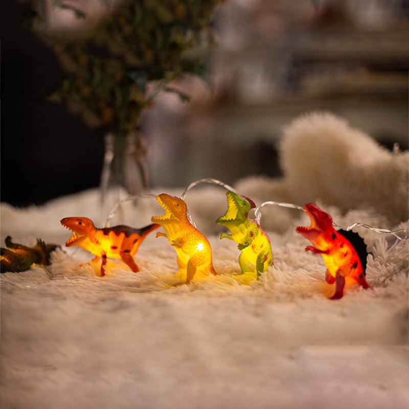LED Enamel Dinosaur Children's Room Decorative Light String