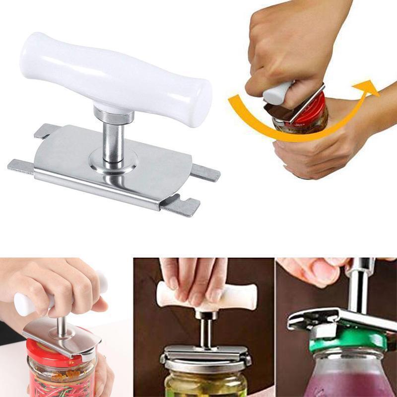 Pre Sale>>>Size Adjustable Stainless Steel Can Opener Bottle Tin Cap
