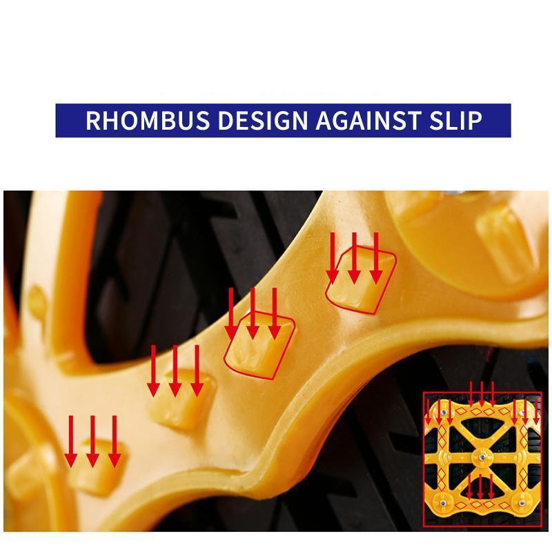 Anti-Skid Emergency Snow Tire Chains