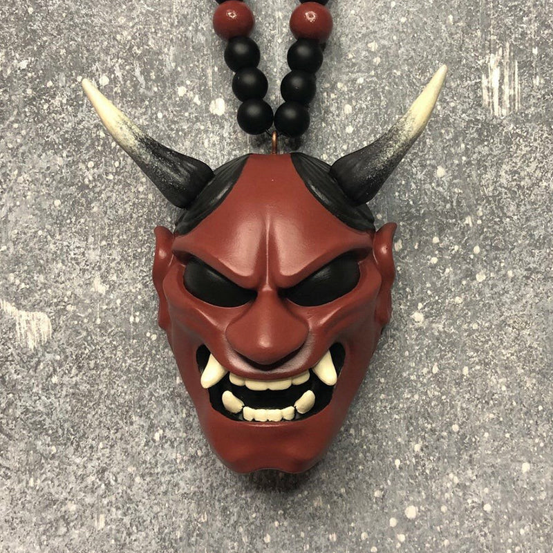 PRE SALE>>Japanese Oni Mask Car Rear Veiw Mirror Ornament
