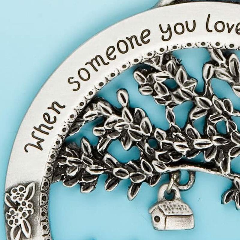"When Someone You Love Becomes a Memory" Life Tree Memorial Ornament