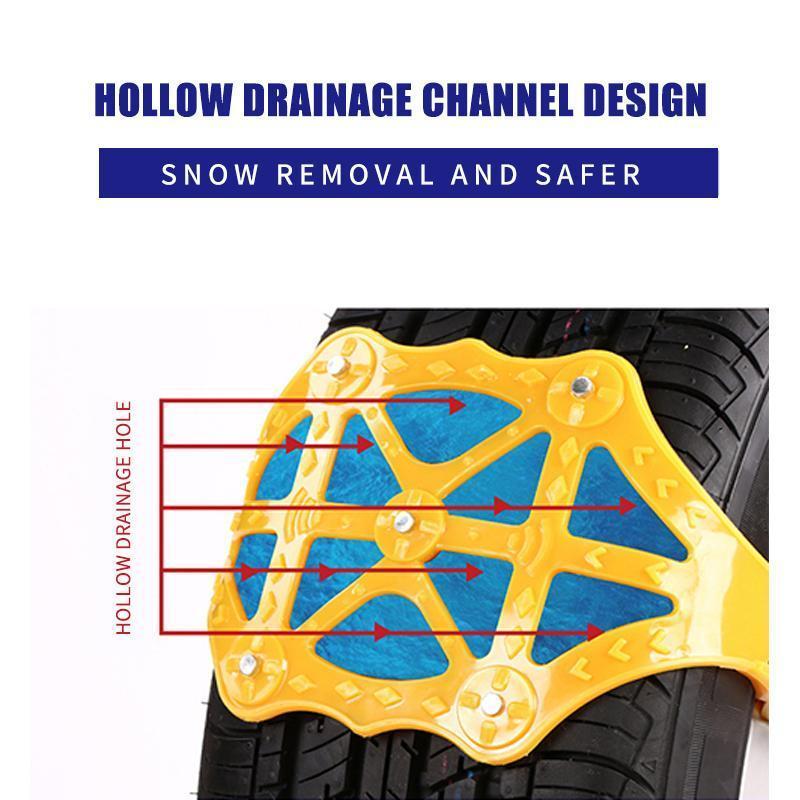 Anti-Skid Emergency Snow Tire Chains