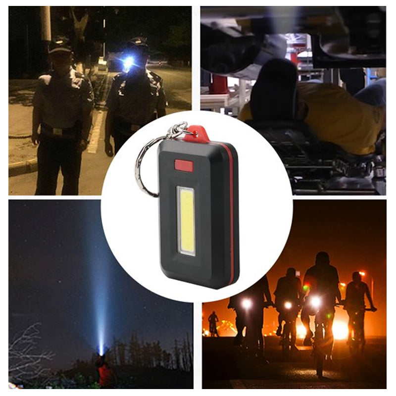 Mini LED Flashlight Keychain
