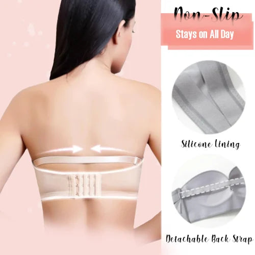 Strapless Front Buckle Lift Bra