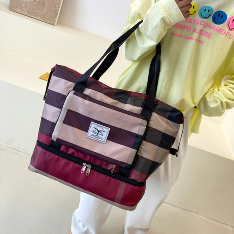 Foldable Dry/Wet Separation Travel Bag