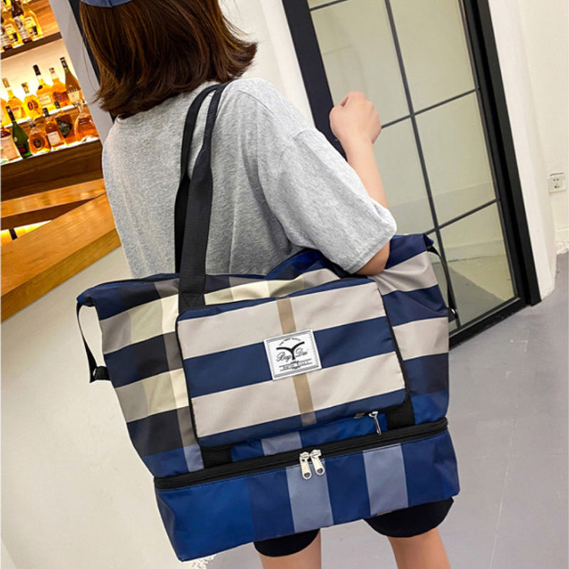 Foldable Dry/Wet Separation Travel Bag