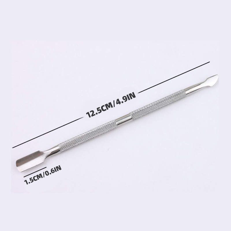Stainless Steel Double-Ended Dead Skin Pusher