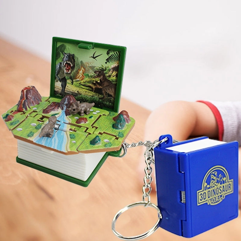3D Pop Up Book Keychain