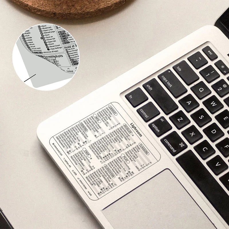 Keyboard Shortcut Stickers